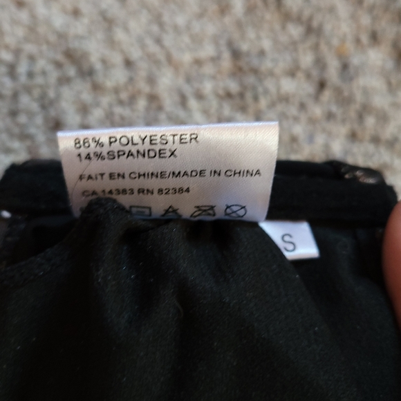 *Sale* NWOT Aldo Bikini Set Shimmery Brown Top S Bottom L Metallic Swim Bathing - Picture 7 of 9